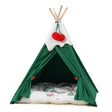 Pawz Pet Tent Dog Cat Tent Bed Washable Indoor Green-2011971127064268801