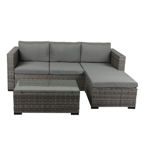Levede 5pcs Outdoor Sofa Set Patio Furniture-2018816929703268353