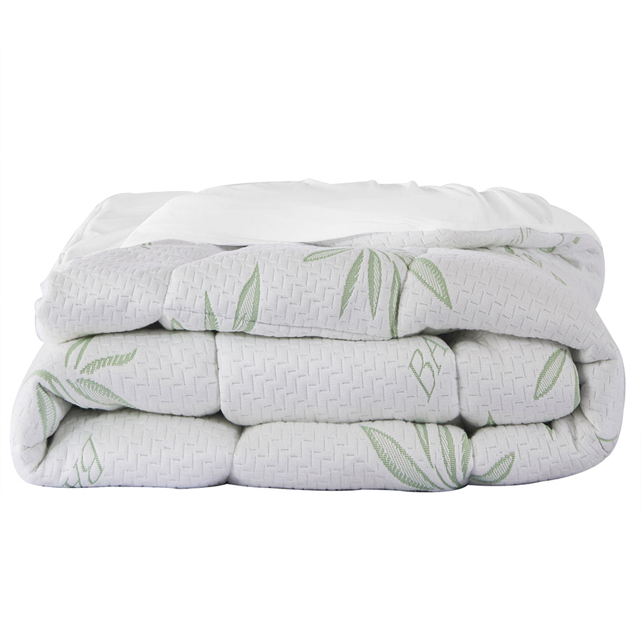 Dreamz Bamboo Pillowtop Mattress Topper Single-2006733099244851201