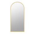 Yezi Floor Mirror Full Length Mirrors 1.8M Gold White-2006733284486287361