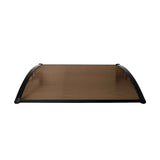 Mountview Window Door Awning Outdoor 1M X 1.5M Brown 1x1.5M