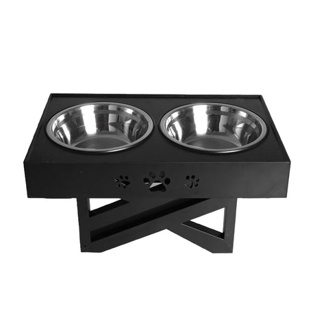 PaWz Elevated Pet Feeder Food Water-1954802540428267521