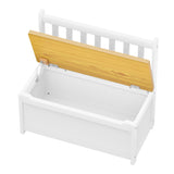 Levede 2-In-1 Kids Toys Storage Bench Box Wooden Chair