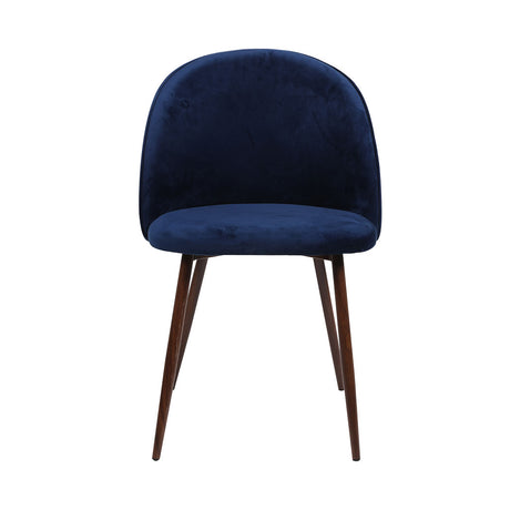Levede 2x Dining Chairs Seat French Navy-2006733259186245633