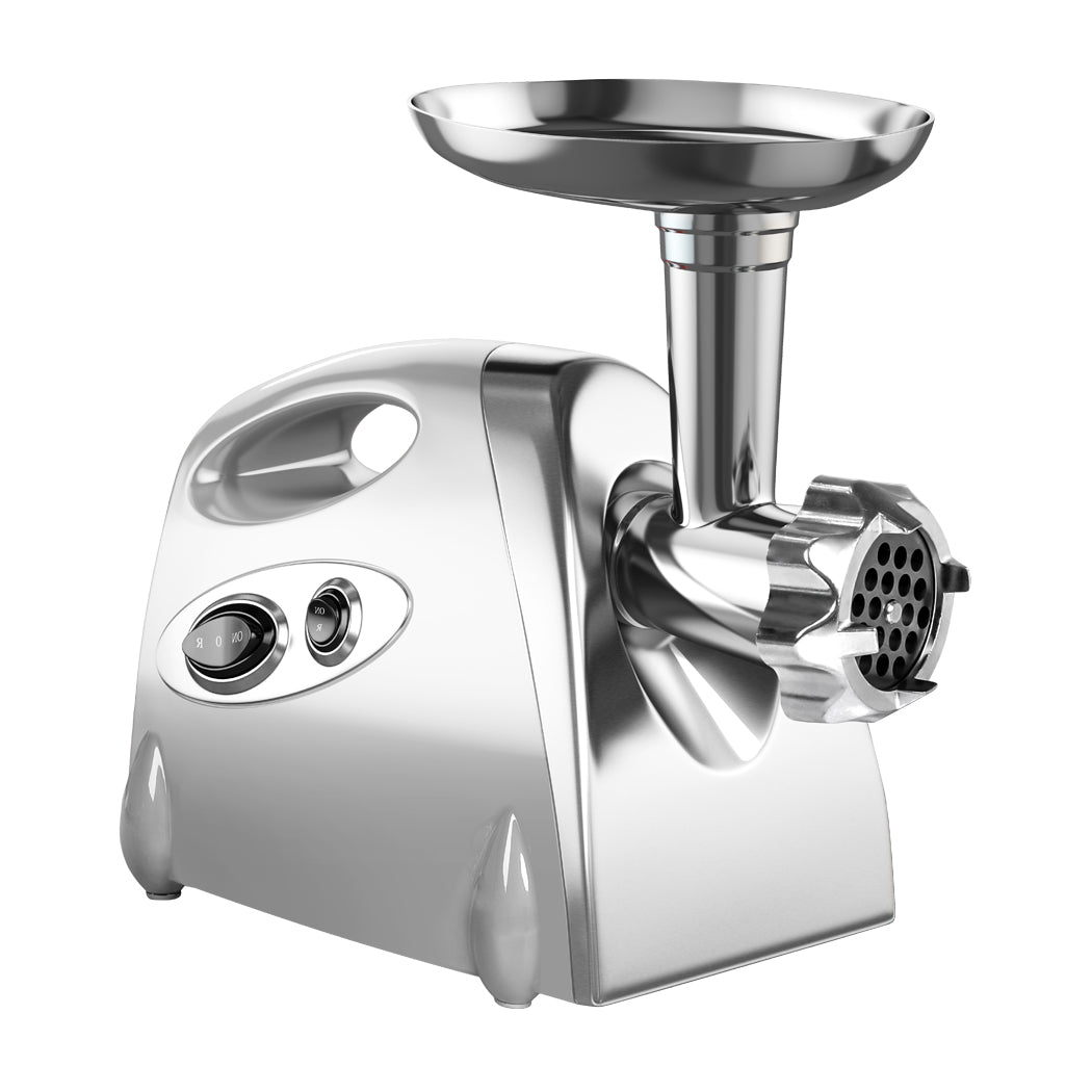 800W Electric Meat Grinder Mincer Sausage Silver-2018816831258759169