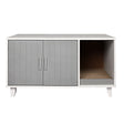 PaWz Enclosed Cat Litter Cabinet Box Grey-2018816830264709121