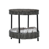 PaWz Rattan Pet Bed Elevated Raised-2018816819120443393