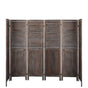 Levede 6 Panel Partition Room Divider Brown