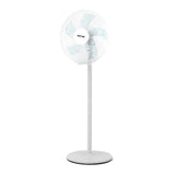 Spector Pedestal Floor Fan Portable White