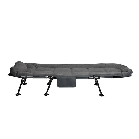 Levede Folding Camping Bed Camp Cots Dark Grey-1954802423948251137