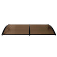 Mountview Window Door Awning Outdoor 1M X 2.4M Brown 1x2.4M-1954802872768139265