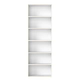 Levede 6 Tier Book Shelf Adjustable Shelves White-2006732776304414721