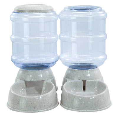 Pawz Automatic Pet Feeder Water Dispenser Set 3.5L