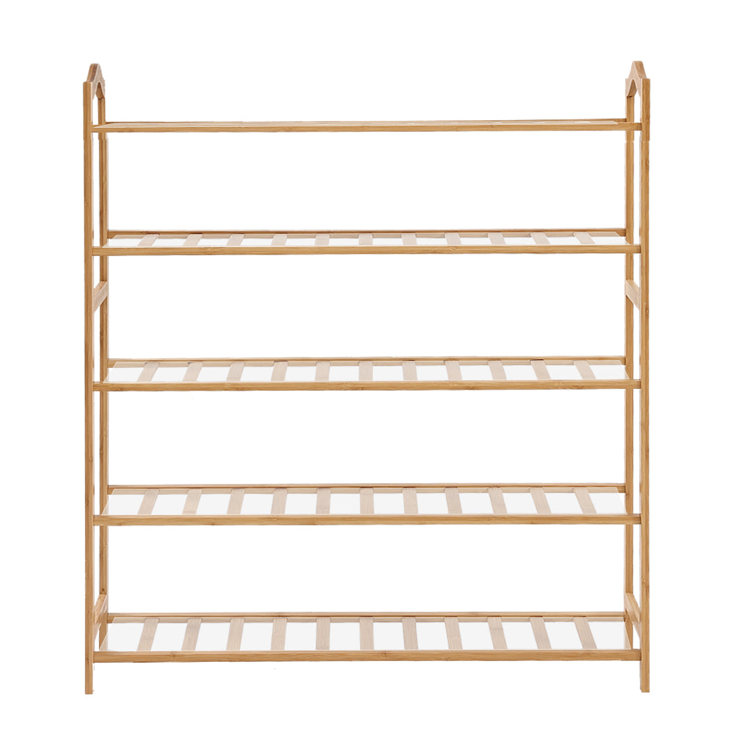 Levede Bamboo Shoe Rack Storage Wooden-2018816704905351169