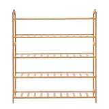 Levede Bamboo Shoe Rack Storage Wooden