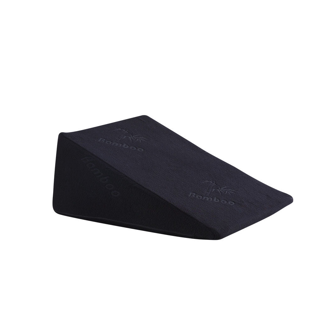 Cool Gel Memory Foam Bed Wedge Pillow Black 25-2006733149995929601