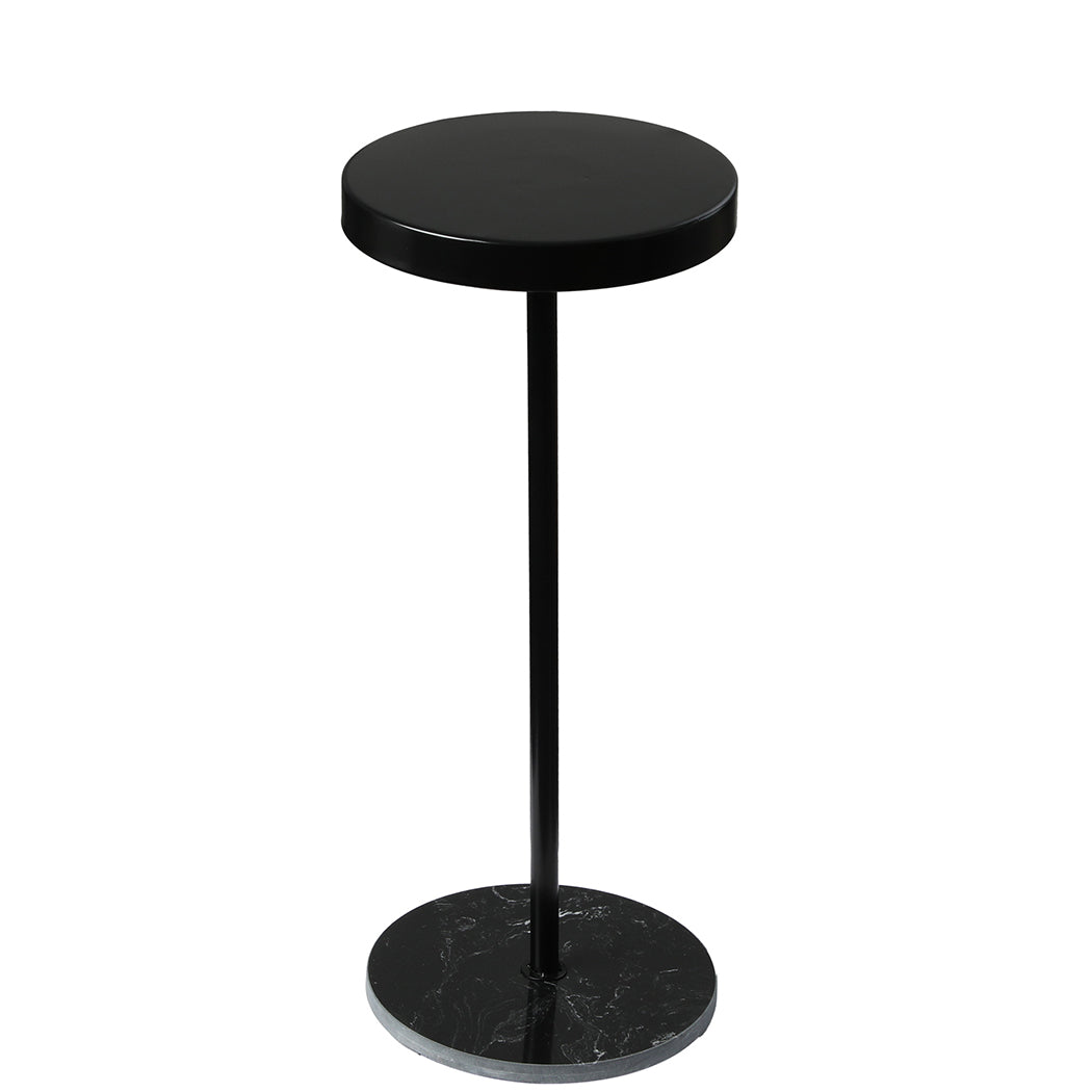 Side Table Round Tabletop Small Lightweight-1954802379861921793
