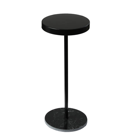Side Table Round Tabletop Small Lightweight-1954802379861921793
