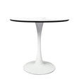 Levede Dining Table Kitchen 4 Person White-2006733275149766657