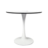 Levede Dining Table Kitchen 4 Person White-2006733275149766657