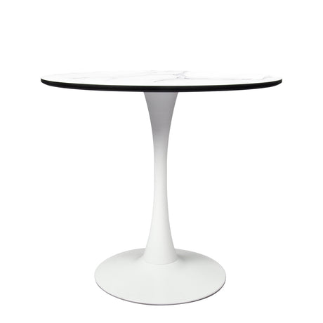 Levede Dining Table Kitchen 4 Person White-2006733275149766657