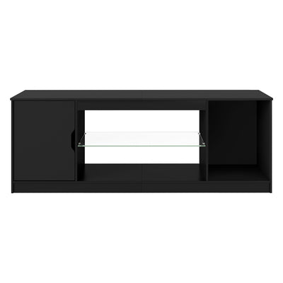 Levede TV Stand Storage with LED 140cm Black