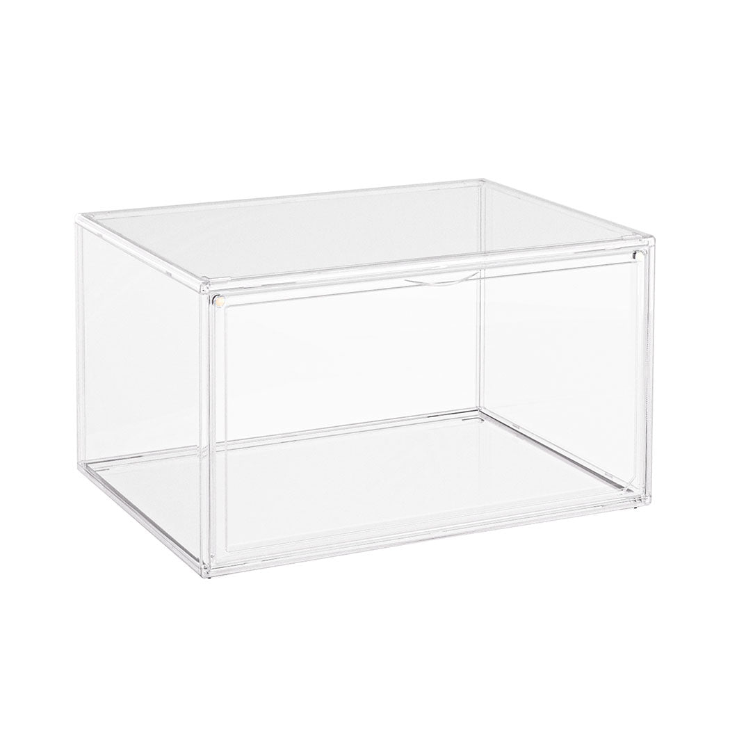 Stacked 6Pc Shoe Box Storage Display Stackable-1954802434610171905