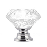 10 Pcs 30mm Clear Diamond Shape Glass Transparent-2006733141624098817