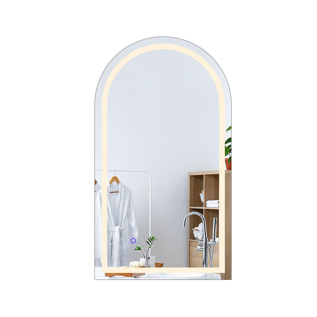 EMITTO LED Wall Mirror Arch Anti-fog 50*90cm 50x90-2006733285018963969