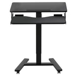 Levede Mobile Standing Desk Adjustable Height Table-2011971109720821761