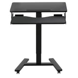 Levede Mobile Standing Desk Adjustable Height Table