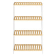 Levede Bamboo Storage Rack 4 Tier Shelf Shoe Organiser-2011971110614208513