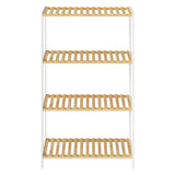 Levede Bamboo Storage Rack 4 Tier Shelf Shoe Organiser-2011971110614208513
