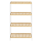 Levede Bamboo Storage Rack 4 Tier Shelf Shoe Organiser-2011971110614208513