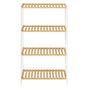 Levede Bamboo Storage Rack 4 Tier Shelf Shoe Organiser