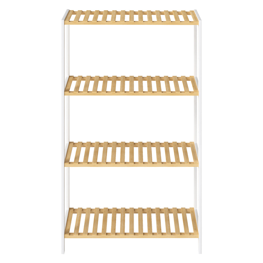Levede Bamboo Storage Rack 4 Tier Shelf Shoe Organiser-2011971110614208513