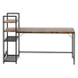 Levede Computer Desk Study Home Table with 4-Tier Shelf
