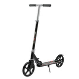 MONVELO Folding Scooter Dual Large Wheels Black