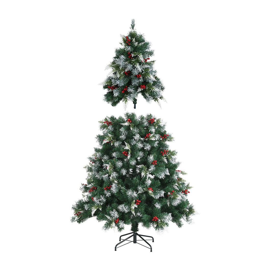 SANTACO Christmas Tree Snow Flocked1.8M-2006732855874555905