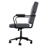 LEVEDE Ergonomic Office Chair Computer PU Grey-2018816851219451905