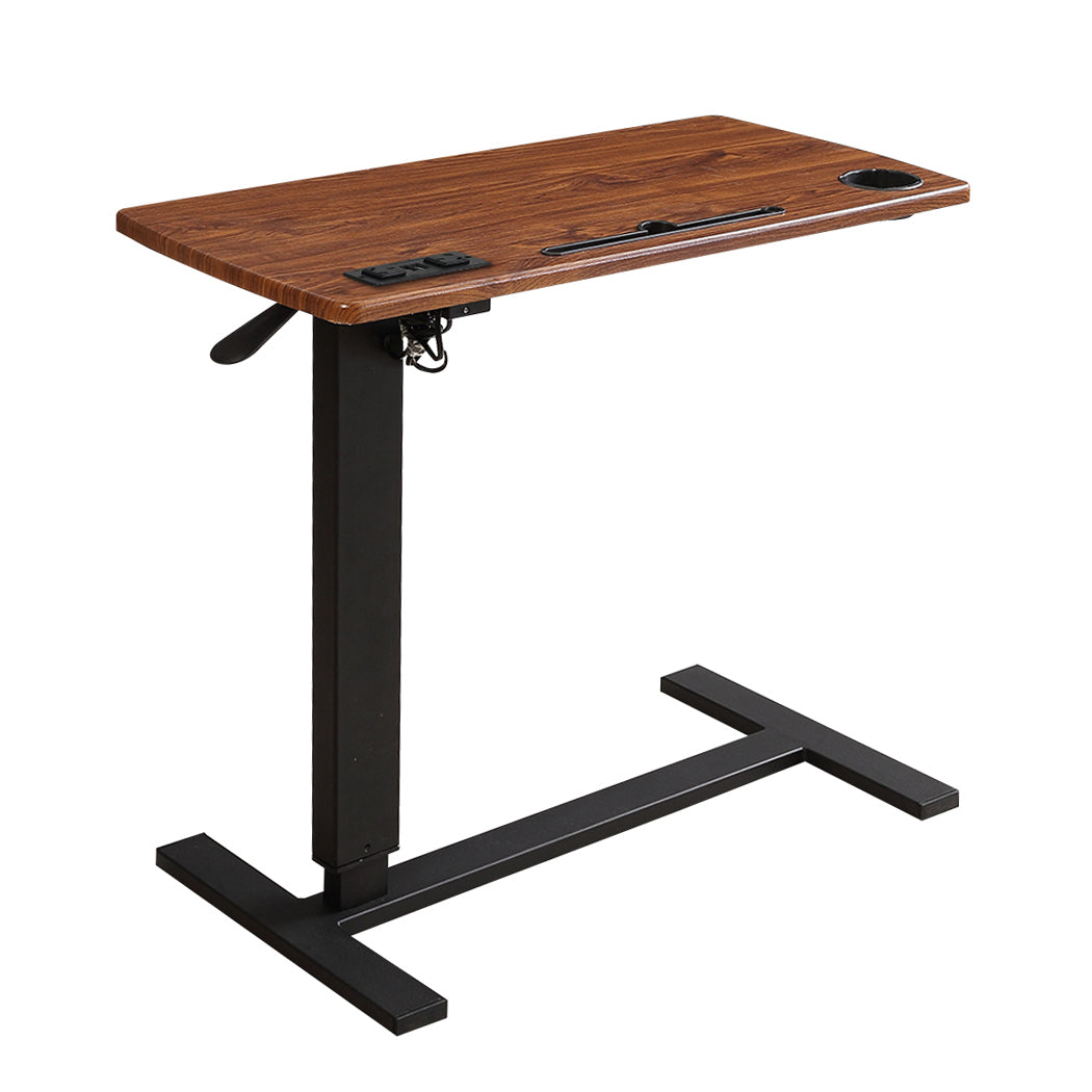 Levede Standing Desk Height Adjustable Brown-2006733138037968897