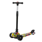 Bopeep Foldable Kids Scooter LED Music Blue-2006732821682589697