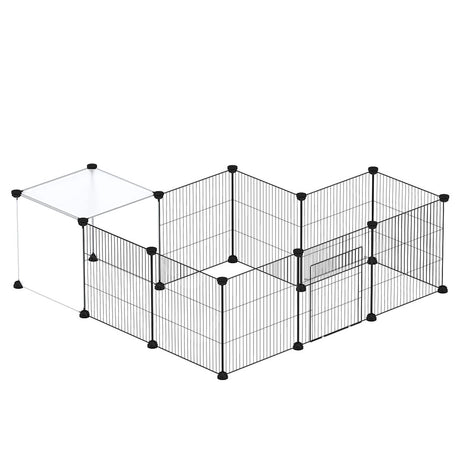 Pawz 14 Panels Hamster Playpen Puppy Small Pets Fence-2011971115852894209
