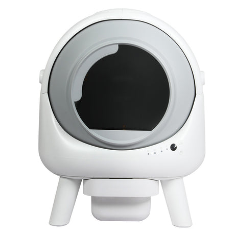 PaWz Smart Self Cleaning Cat Litter Box APP Control White-1954802488557309953