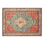 Marlow Floor Rug Vintage Polyester Washable Area Rugs-2011971111285297153