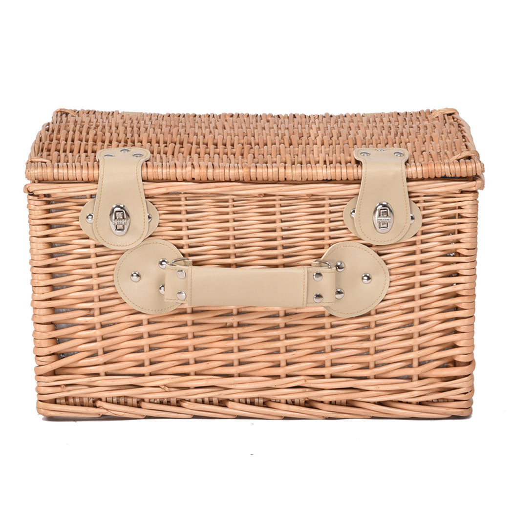4 Person Picnic Basket Baskets Set Outdoor-2006732947503321089