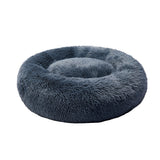 PaWz Pet Bed Cat Dog Donut Nest Calming XXXL Dark Grey XXX-Large-2018816783309475841