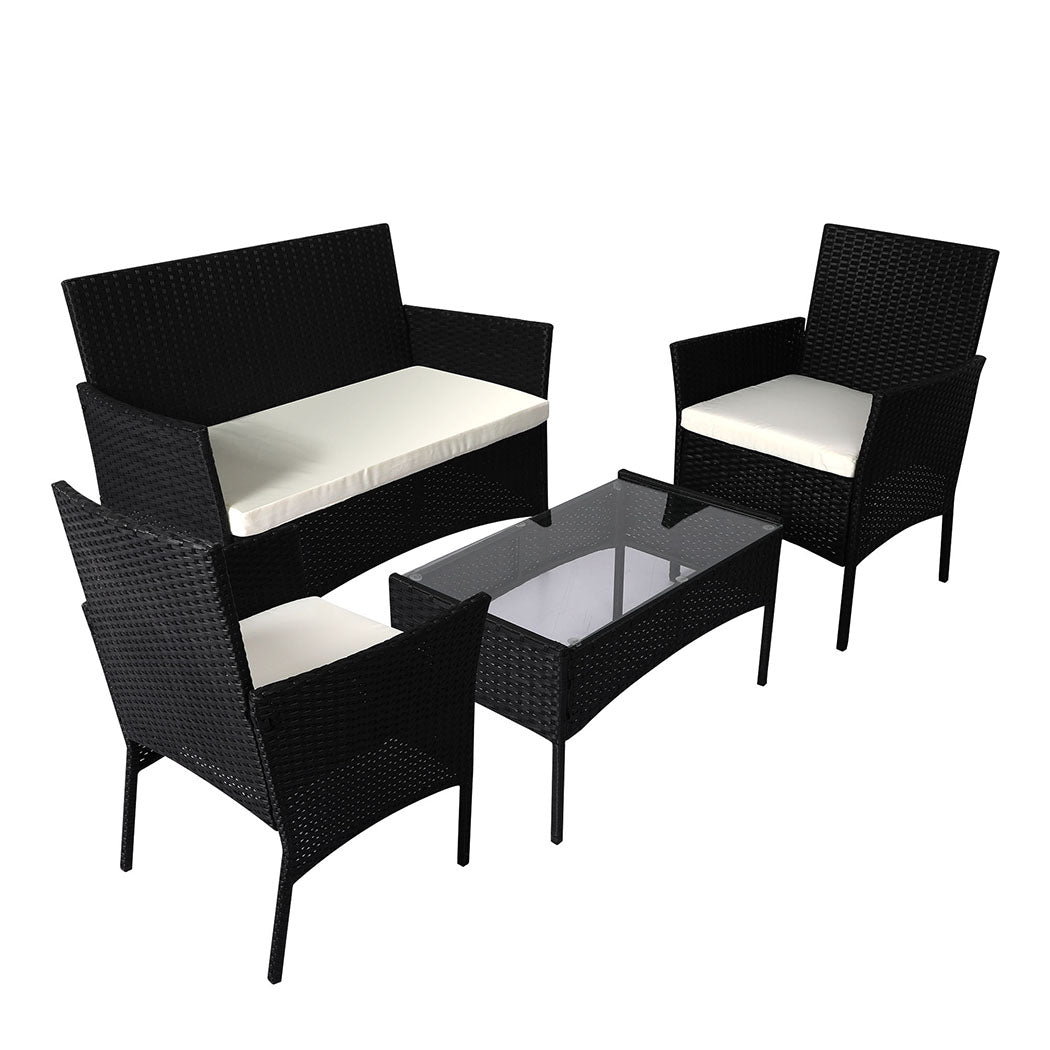 Levede 4PCS Outdoor Furniture Setting-1954802877994242049