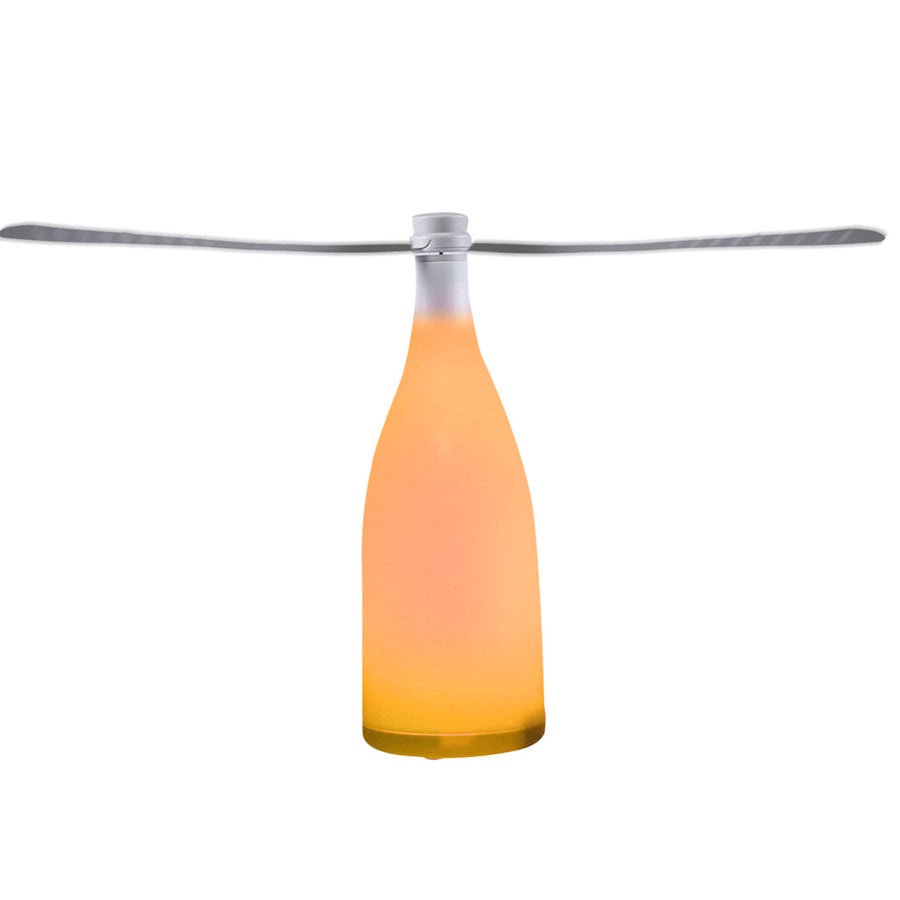 Lambu LED Repellent Fly Fan Entertaining Orange-2006733016017276929