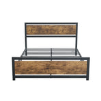 Levede Metal Bed Frame Mattress Base Queen-2006733225300463617